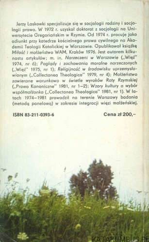 Małżeństwo i rodzina. JERZY LASKOWSKI