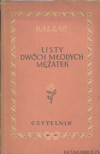 Listy dwóch młodych mężatek. HONORIUSZ BALZAC