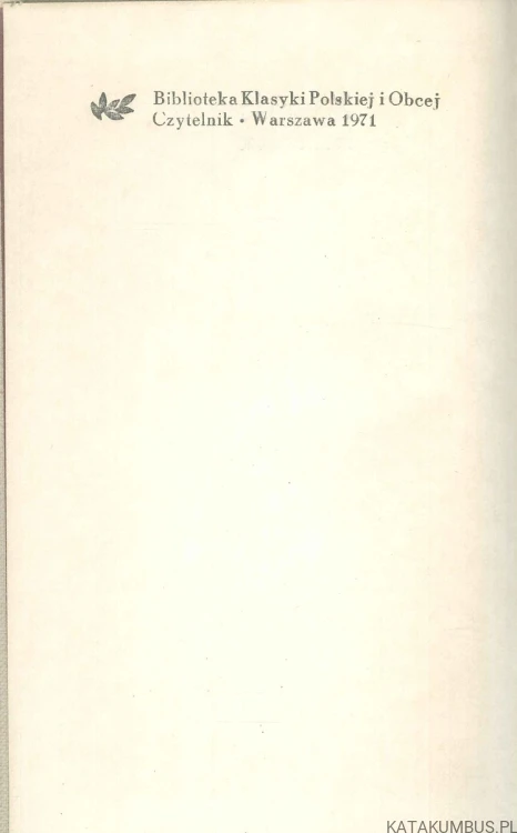 Przedwiośnie. STEFAN ŻEROMSKI