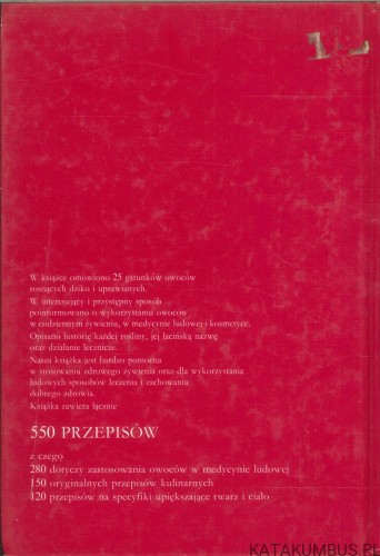 Owoce dla zdrowia w kuchni dla urody. LJILJANA BISENIĆ