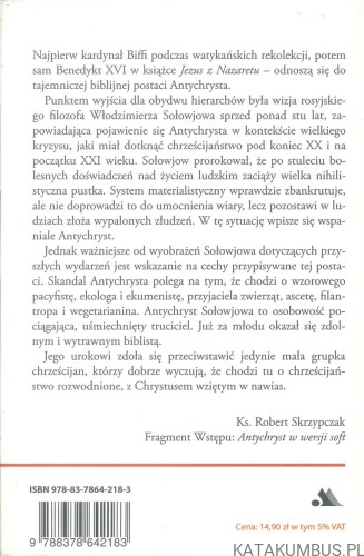 Krótka opowieść o Antychryście. WŁODZIMIERZ SOŁOWJOW