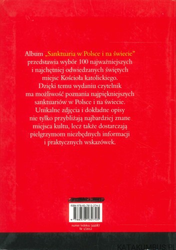 Sanktuaria w Polsce i na świecie. PRACA ZBIOROWA