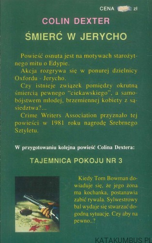 Śmierć w Jerycho. COLIN DEXTER