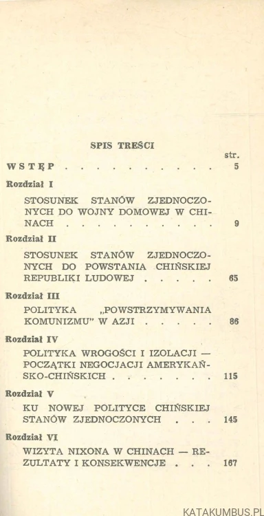 Stany Zjednoczone a Chiny. MICHAŁ SZCZEPAŃSKI