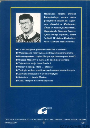 Dotknięcie Boga. STEFAN BUDZYŃSKI