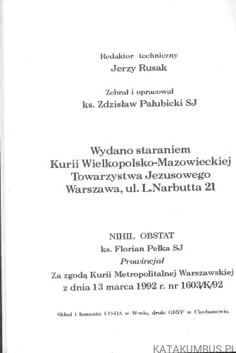 Święty Andrzej Bobola modlitewnik. PRACA ZBIOROWA