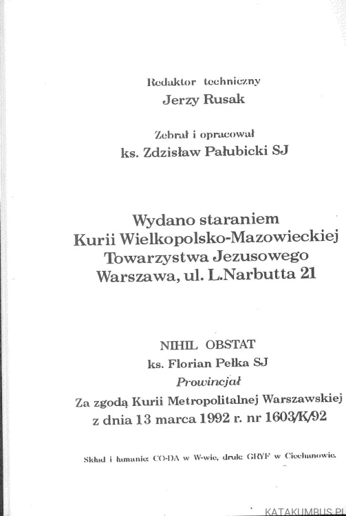 Święty Andrzej Bobola modlitewnik. PRACA ZBIOROWA