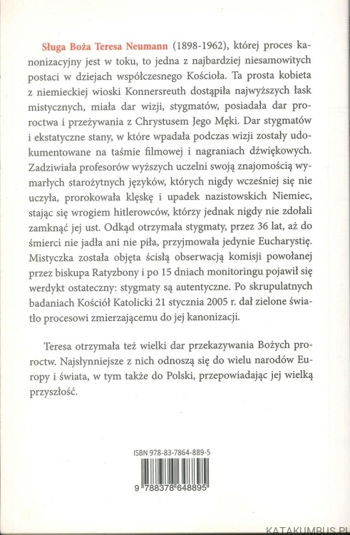 Teresa Neumann. Mistyczka i stygmatyczka. IRENE CORONA