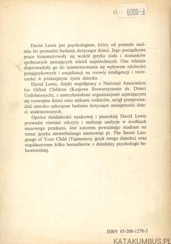 Jak wychować zdolne dziecko. DAVID LEWIS