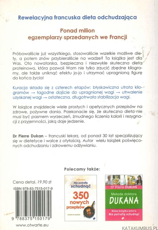 Nie potrafię schudnąć. PIERRE DUKAN