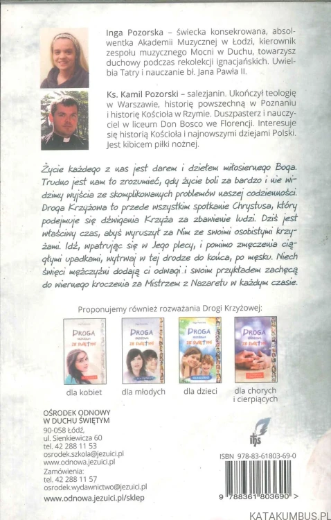 Droga krzyżowa ze świętymi dla mężczyzn. INGA POZORSKA, KAMIL POZORSKI SDB