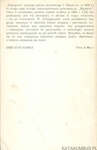Pelargonie. VINCENT ŠIKULA