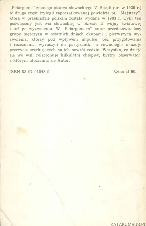 Pelargonie. VINCENT ŠIKULA