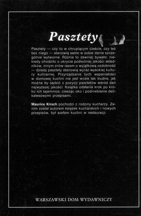 Pasztety. MAURICE KIRSCH