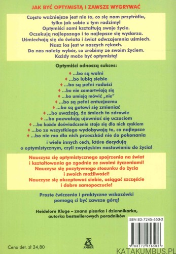 Optymiści zawsze górą. HEIDELORE KLUGE
