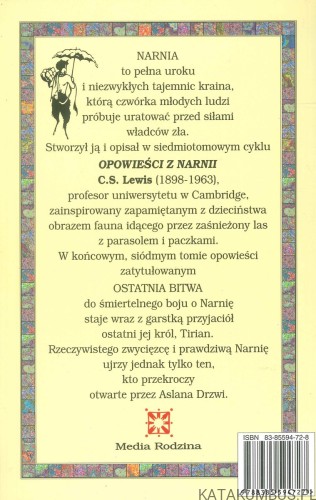 Ostatnia bitwa. C.S. LEWIS