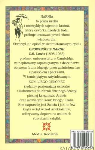 Koń i jego chłopiec. C.S. LEWIS