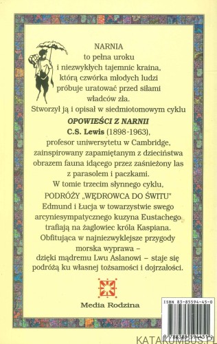 Podróż Wędrowca do Świtu. C.S. LEWIS