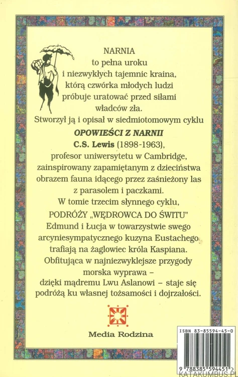 Podróż Wędrowca do Świtu. C.S. LEWIS