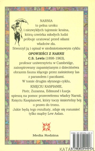 Książę Kaspian. C.S. LEWIS