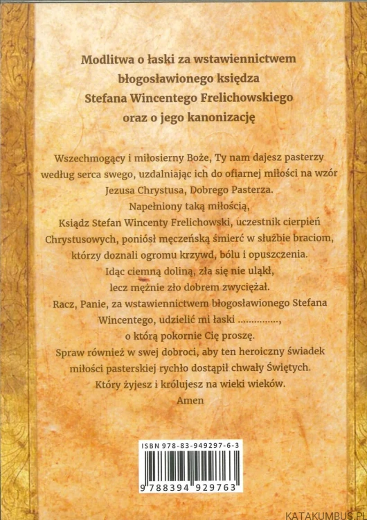 Droga krzyżowa z błogosławionym księdzem Stefanem Wincentym Frelichowskim. WALDEMAR ROZYNKOWSKI