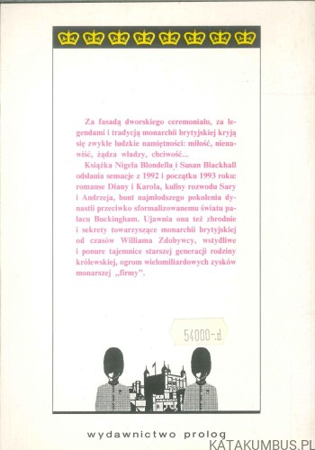 Upadek domu Windsorów. NIGEL BLUNDELL, SUSAN BLACKHALL