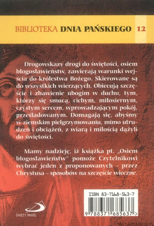 Osiem błogosławieństw. KS. JÓZEF AUGUSTYN