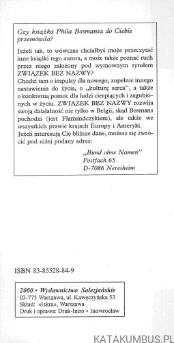Człowieku lubię cię. PHIL BOSMANS