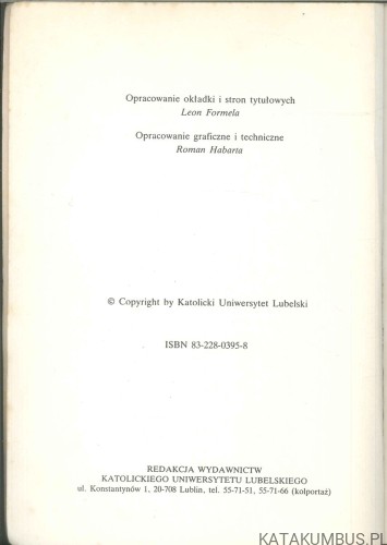 Przekroczyć próg nadziei. JAN PAWEŁ II