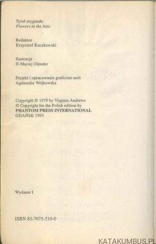 Kwiaty na poddaszu. VIRGINIA C. ANDREWS
