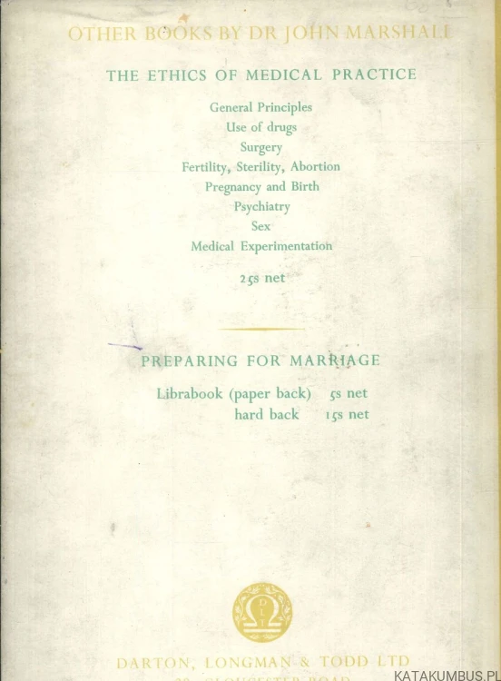 The infertile period. Principles and practice. JOHN MARSHALL