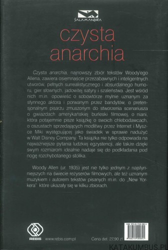 Czysta anarchia. WOODY ALLEN