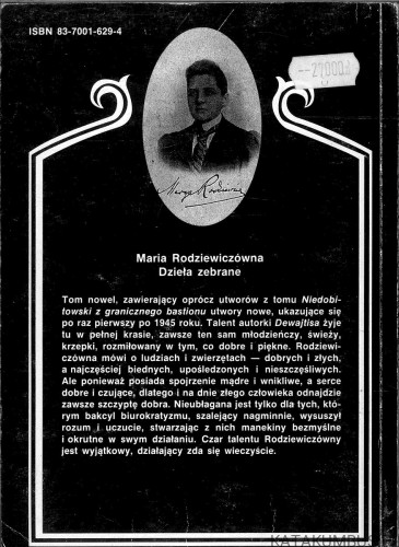 Róże Panny Róży. MARIA RODZIEWICZÓWNA