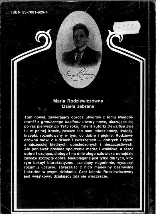 Róże Panny Róży. MARIA RODZIEWICZÓWNA