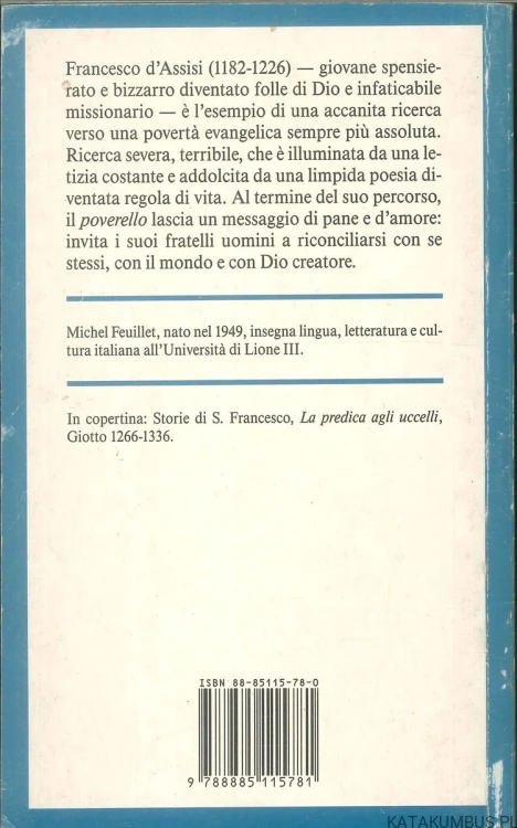 Francesco d'Assisi. MICHEL FEUILLET