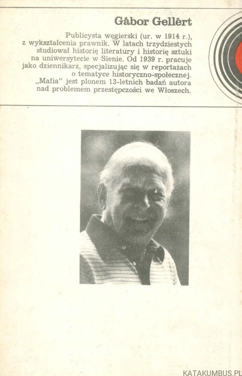 Mafia. GÁBOR GELLÉRT