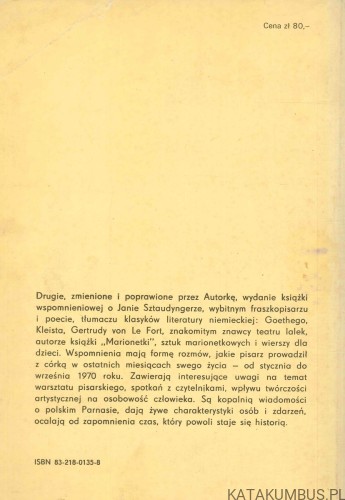 Chwalipięta, czyli rozmowy z Tatą. JAN SZTAUDYNGER, ANNA SZTAUDYNGER-KALISZEWICZ