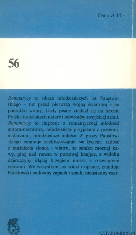 Romantycy. KONSTANTY PAUSTOWSKI