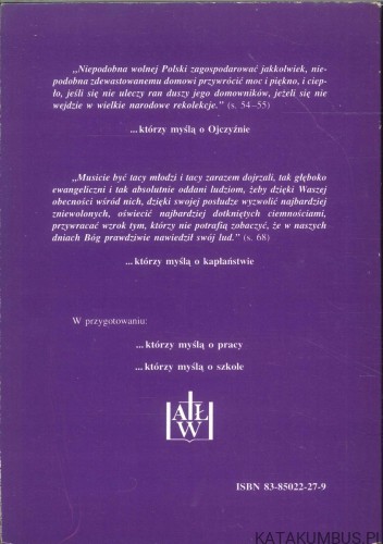 ...którzy myślą o Ojczyźnie. WŁADYSŁAW ZIÓŁEK