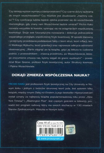 Wszechświaty równoległe. MICHIO KAKU