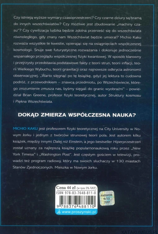 Wszechświaty równoległe. MICHIO KAKU