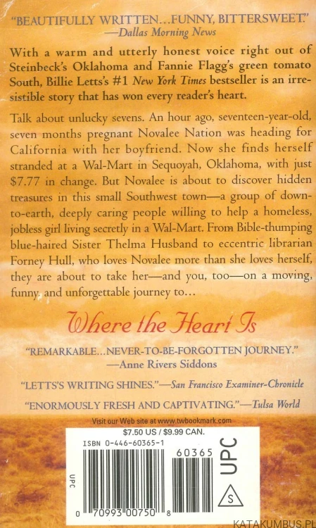 Where the heart is. BILLIE LETTS