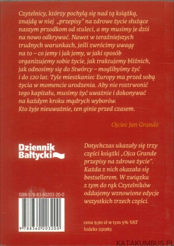 Ojca Grande przepisy na zdrowe życie 3. MARZENA I TADEUSZ WOŹNIAKOWIE