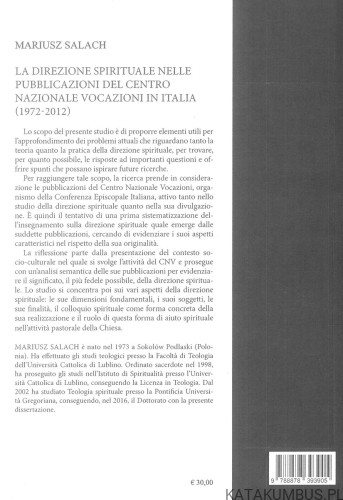 La direzione spirituale nelle pubblicazioni del Centro Nazionale Vocazioni in Italia (1972-2012). MARIUSZ SALACH