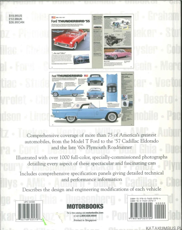 Ultimate American Cars. Five-View Series. PRACA ZBIOROWA