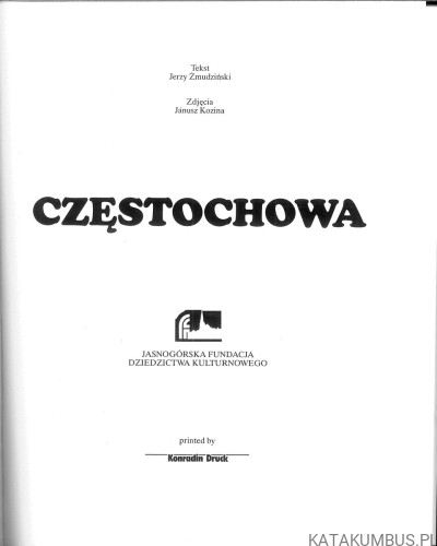 Częstochowa. PRACA ZBIOROWA