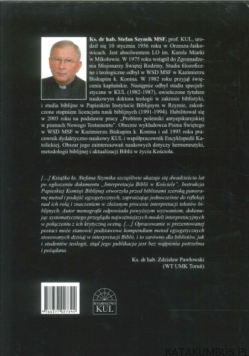 Współczesne modele egzegezy biblijnej. STEFAN SZYMIK MSF