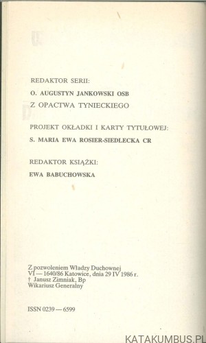 Święty Paweł o chrześcijańskiej czystości. BOGUCHWAŁA KURAS OSU