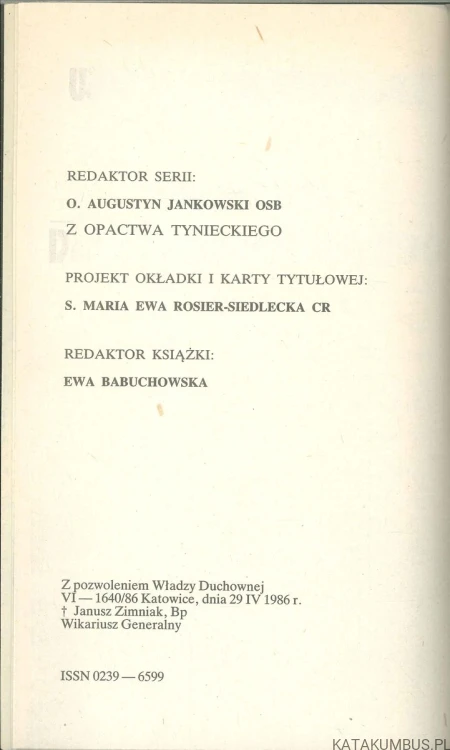 Święty Paweł o chrześcijańskiej czystości. BOGUCHWAŁA KURAS OSU
