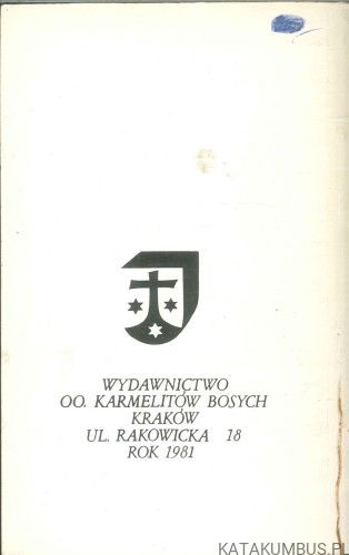 Wszystkim dla wszystkich. IMMAKULATA JANINA ADAMSKA